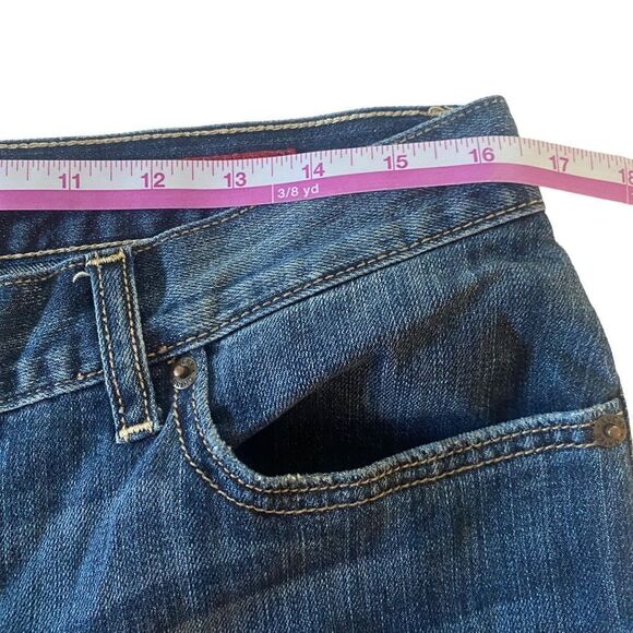 Lucky Brand Sienna Cigarette Distressed Denim Jeans Sz 10/30 - Picture 5 of 9